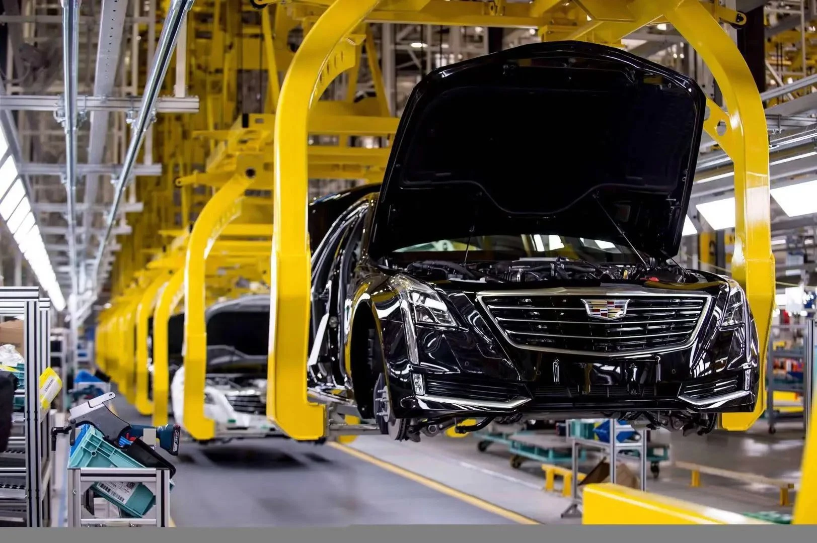 Sistem pentru clădiri din Shanghai GM Cadillac